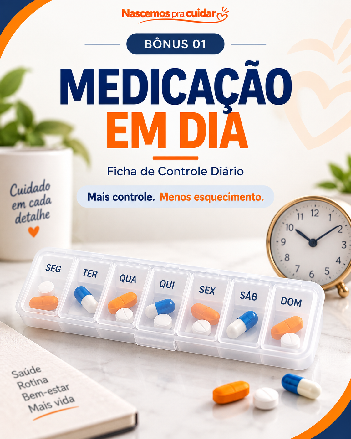 Capa de Medicação em Dia